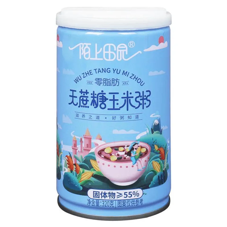 无蔗糖宝粥罐0木糖醇玉米粥代餐即食懒人方便速食早餐粥