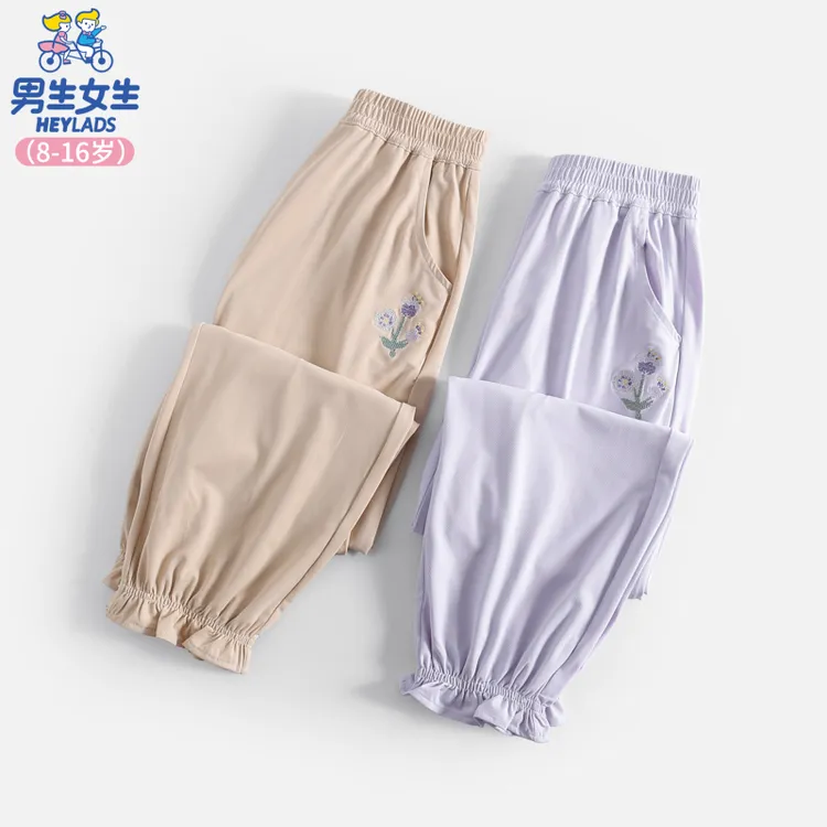 23538夏季洋气女大童薄款长裤休闲裤NPXEJ23538A