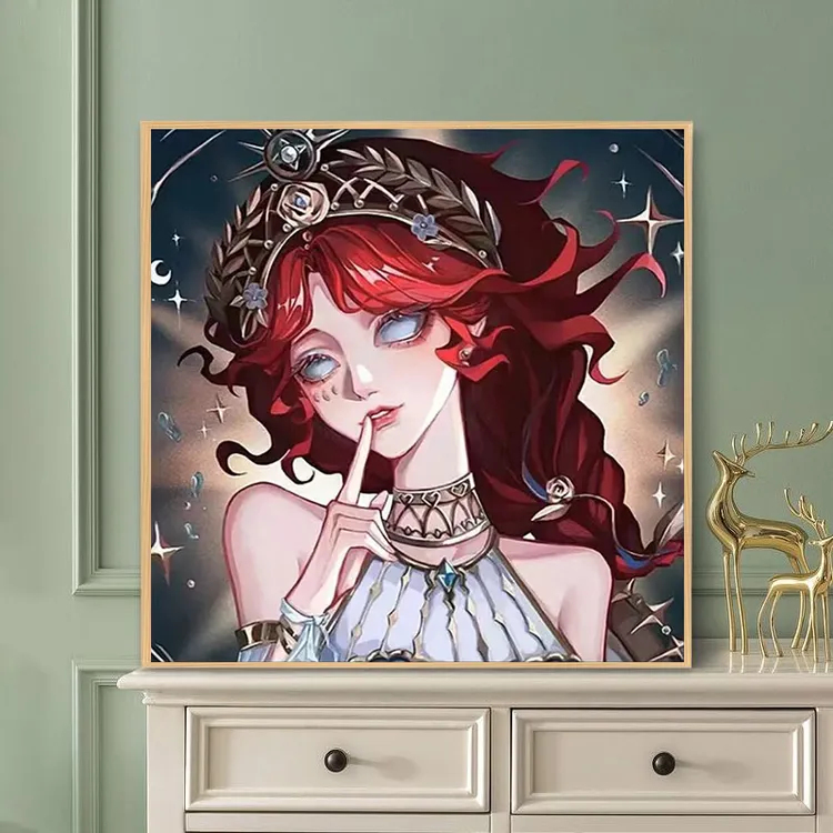 第五人格守夜人diy数字油画手工填色周边卡通动漫丙烯画客厅装饰