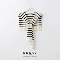 【条纹小披肩】DOKKY  *风丨100羊毛丨简约百搭小披肩32381410