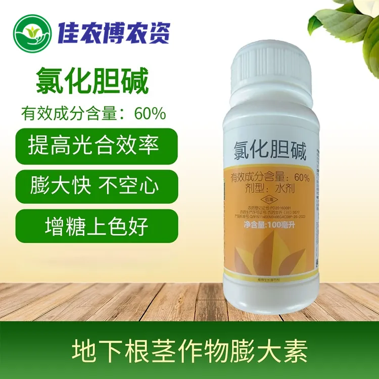 有金来 60%氯化胆碱 大姜红薯花生大蒜地下根茎块茎作物膨大素