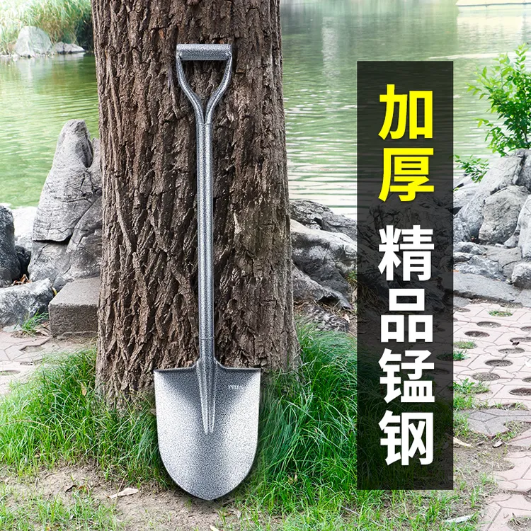 铁锹铲子农用户外铁锨锰钢铁铲工兵铲土铲车载农用工具锹铲园艺