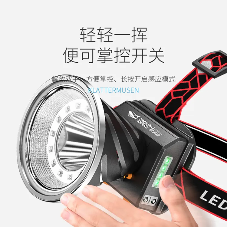 头灯照蝎子专用强光充电超亮头戴式超长续航户外专业紫光灯手电筒