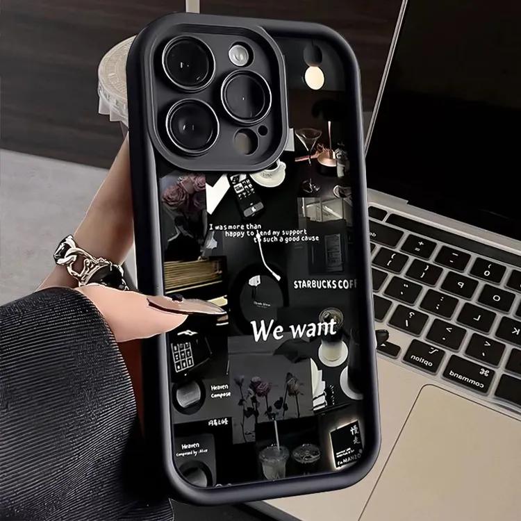 生活碎片苹果15promax手机壳iPhone14软硅胶13高级12全包11 X