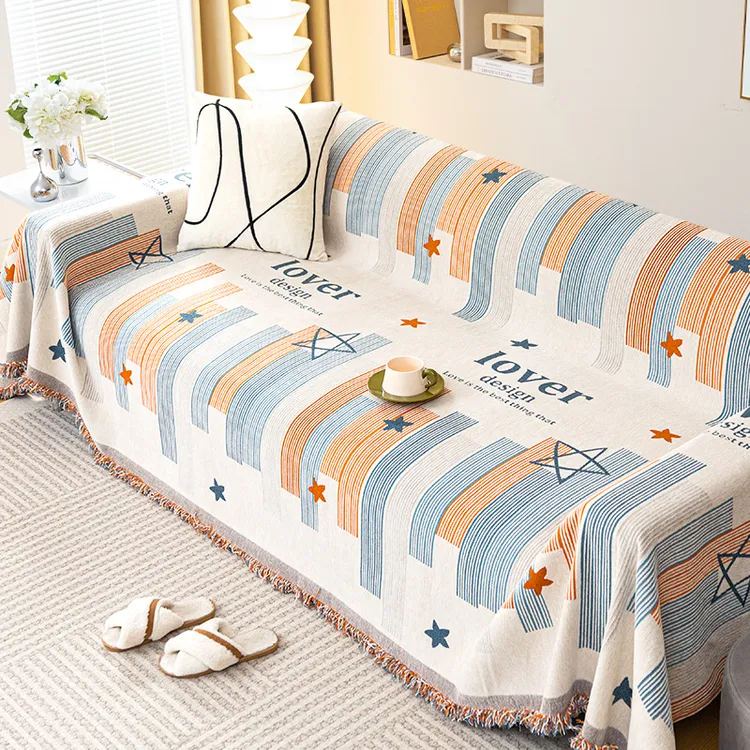 洱峰雪尼尔家用沙发巾防尘盖巾轻奢客厅靠背遮盖新款沙发布盖巾