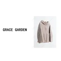 GRACE GARDEN【A60】自制！秋冬连帽颗粒绒宽松长袖外套PY3G0807