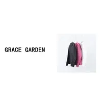 GRACE GARDEN【花苞冲锋衣！软壳！】休闲宽松连帽拉链外套MF3L2502