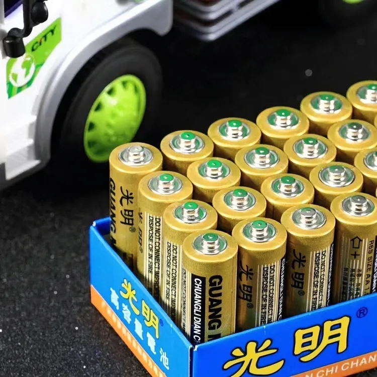 光明5号电池7号电池普通碳性遥控挂钟闹钟计算器电池