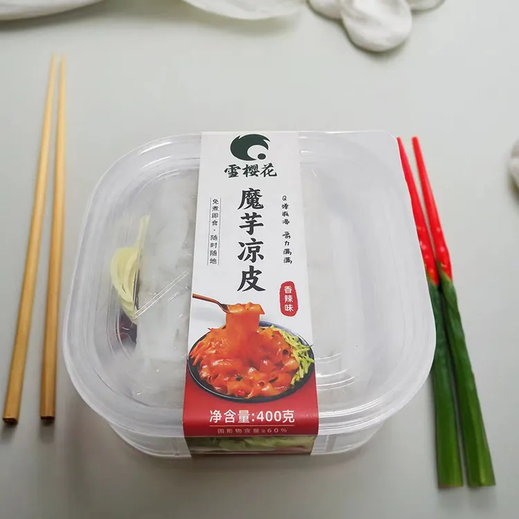 雪樱花 魔芋凉皮（香辣/麻辣）400g休闲食品清爽