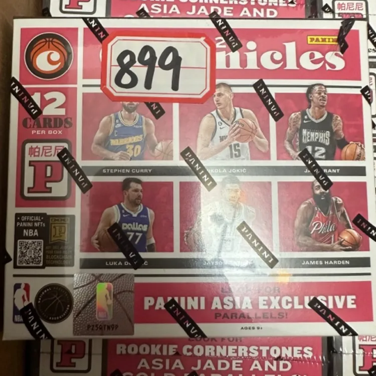 22-23 帕尼尼 panini 球星卡盲盒 编年史 亚洲 拆盒