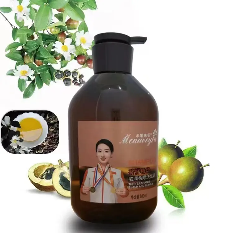 米娜伟塔茶籽精华滋润柔顺洗发乳