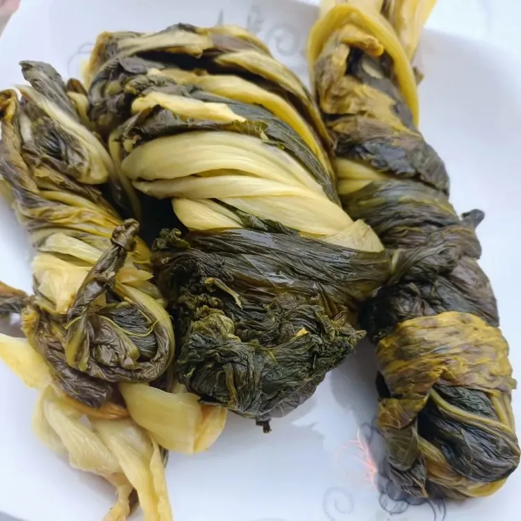 信阳土特产娇娇小厨娘农家手工盐菜500g