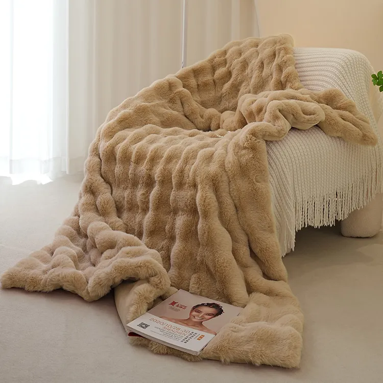 贝雅颜美容院加厚盖毯绒被套可装被芯冬季绒盖毯云朵千寻双面绒