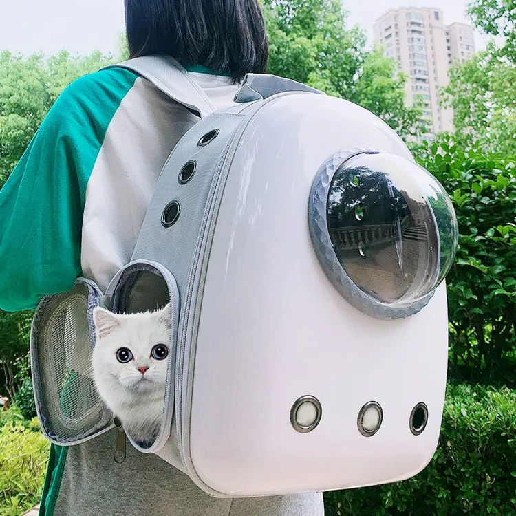 猫包外出大号宠物包猫背包双肩包太空舱包透狗狗猫咪航空箱猫咪包
