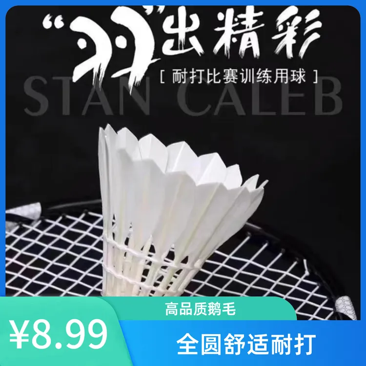羽毛球全圆舒适耐打稳定专业装训练材质优质耐用精选品质鹅毛适用