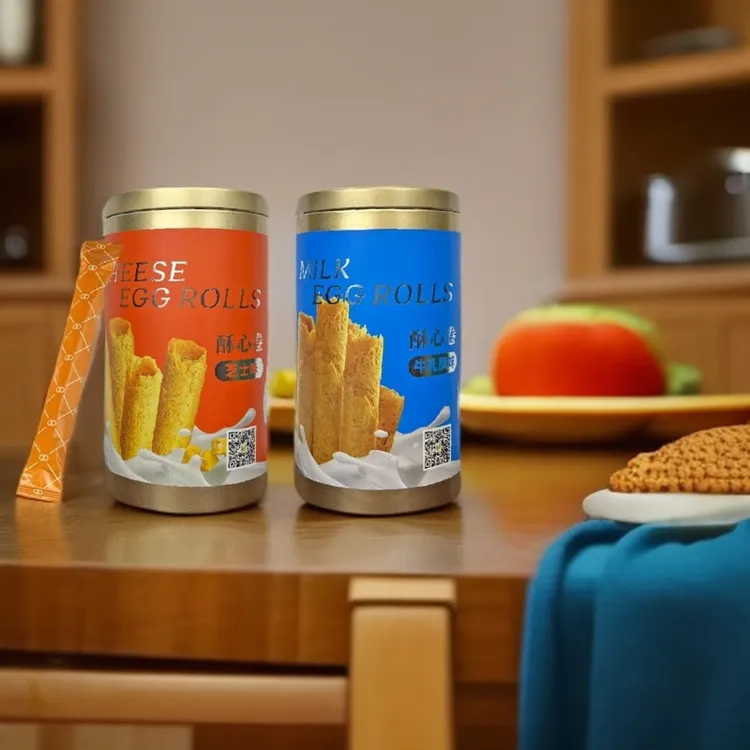 十周年庆【东莞特产】双味组合蛋卷芝士酥心卷+牛乳