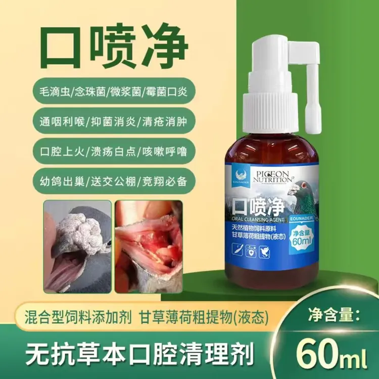 口喷净     赛鸽信鸽鸽子用品