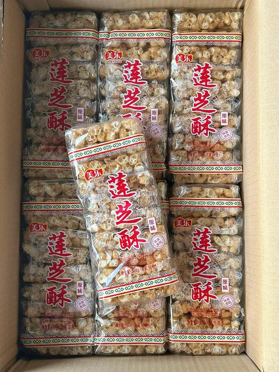 即食香脆莲芝酥福建特产传统手工老式沙琪玛美味零食