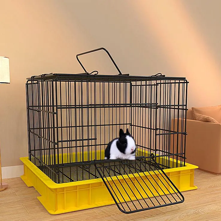 兔笼防喷尿大号兔子窝笼子荷兰猪豚鼠笼自动清粪宠物专用室内家用
