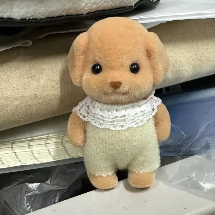 爆款四肢可动娃娃森贝儿玩偶贵宾犬公仔植绒玩具金毛狗小摆件毛绒