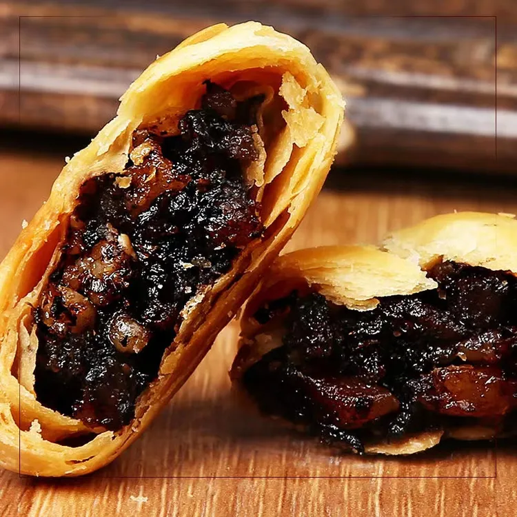 【追剧小零食】黄山烧饼梅干菜扣肉酥饼网红美食零食点心工厂直销