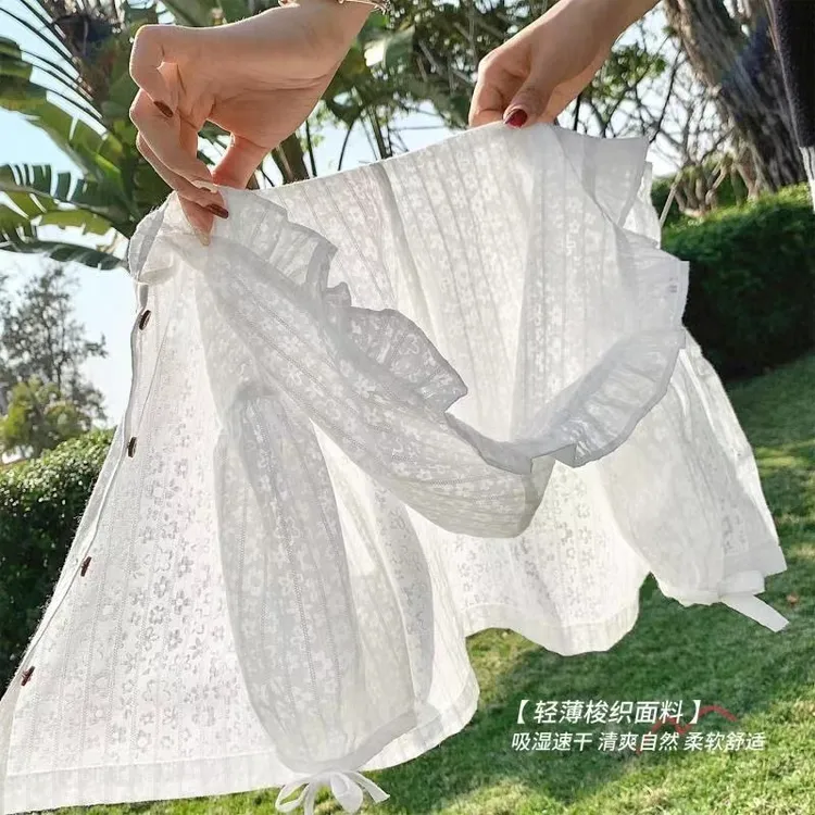 2025新款夏季小童防晒服宝宝甜美慵懒风外套小清新洋气长袖儿童