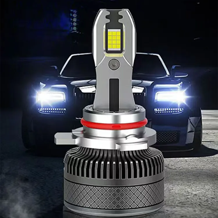 超亮led汽车大灯12v24v聚光led大灯灯泡无损安装远近光一体激光灯