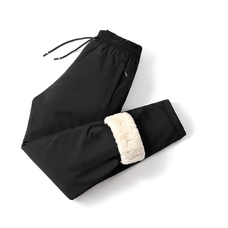 2025秋冬男女同款中老年冬季防寒防风防水加绒加厚休闲棉裤商品图