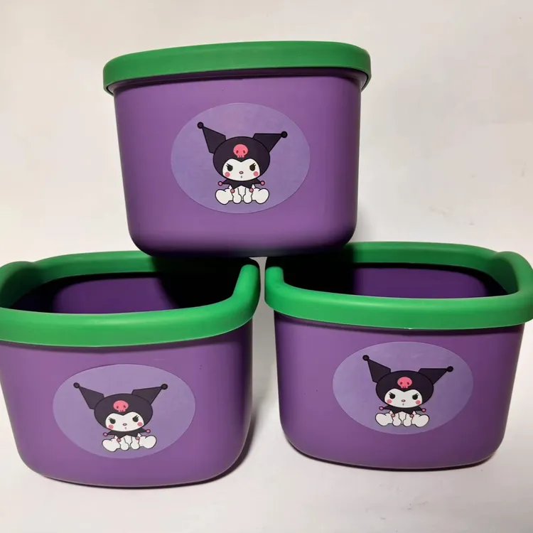 可清洗无盖简约风大号可移动垃圾桶收纳桶可爱七夕节桌面垃圾桶