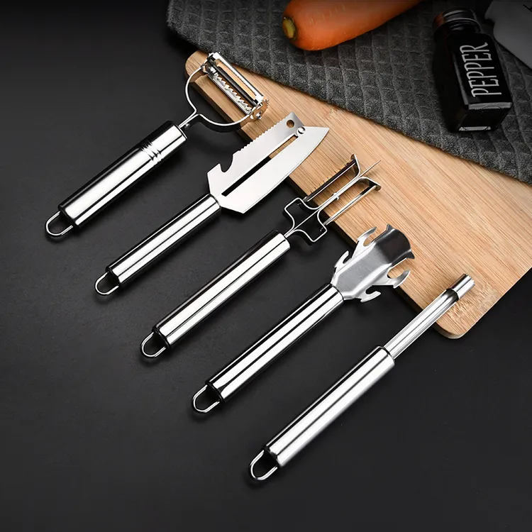 凯旺不锈钢削皮器多用途刮皮刀家用剥皮削皮刀去水果皮刨丝神器