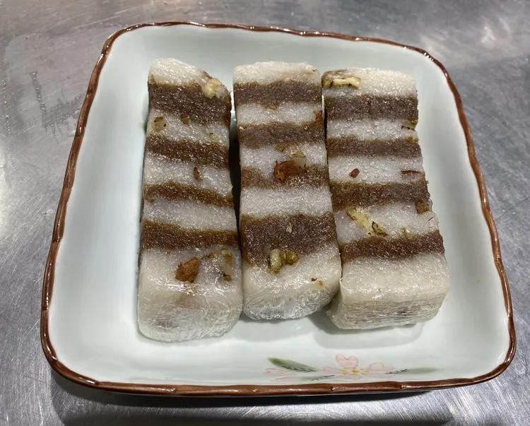 重阳糕 红枣核桃仁崇明岛红糖糯米糕 手工现做早餐零食