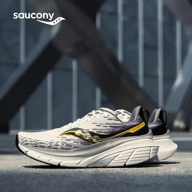 Saucony索康尼新款GUIDE向导17稳定支撑跑鞋减震男女子跑步运动鞋
