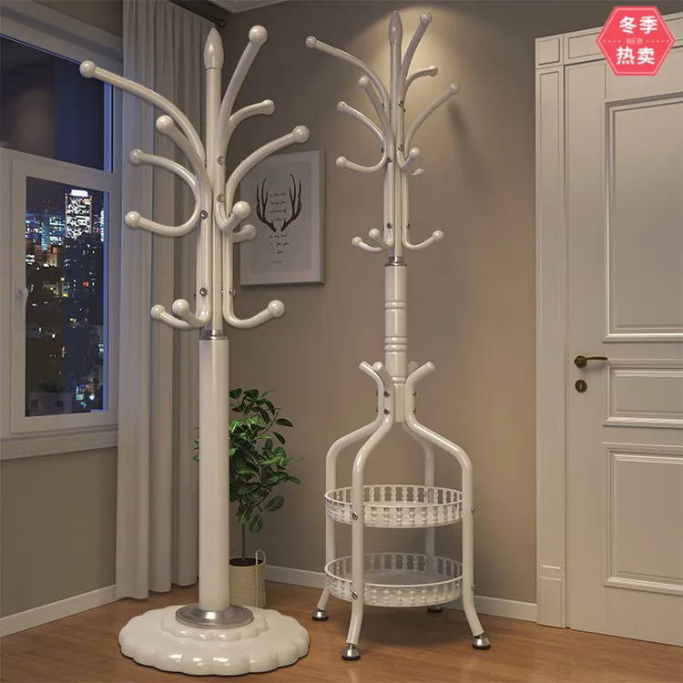 卧室挂衣架衣帽架家用房间高档网红款碳钢材质衣架挂衣架落地衣架