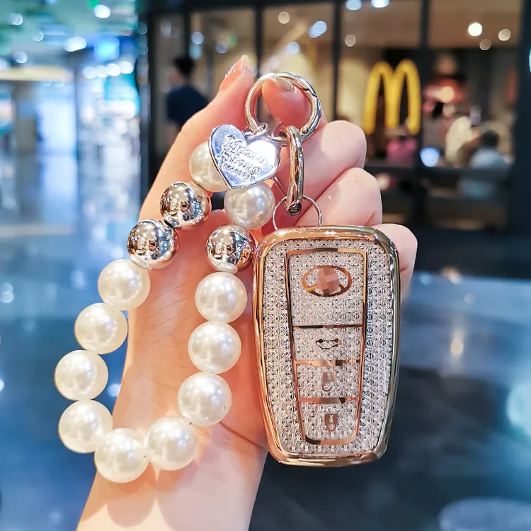 适用丰田凯美瑞钥匙套卡罗拉雷凌汉兰达荣放RAV4奕泽锋兰达车扣壳