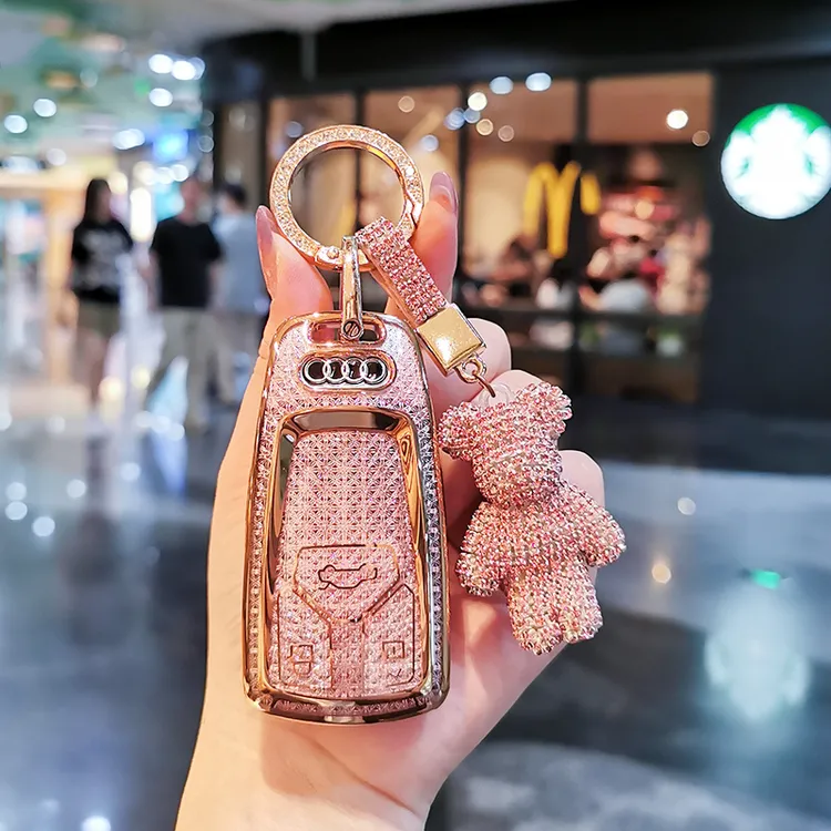 奥迪车A6L钥匙套A4L/Q5L壳A3L/Q3/Q2L车A5/Q7/A8L/A7L/Q8/TT扣女