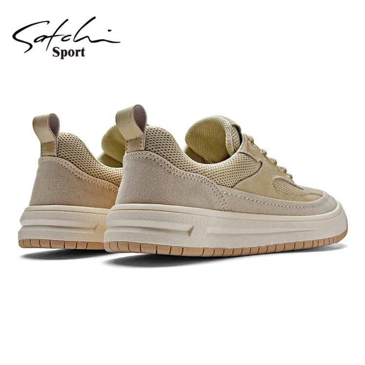 沙驰男鞋时尚透气网面鞋舒适防滑低帮轻便百搭爸爸潮鞋男士休闲鞋