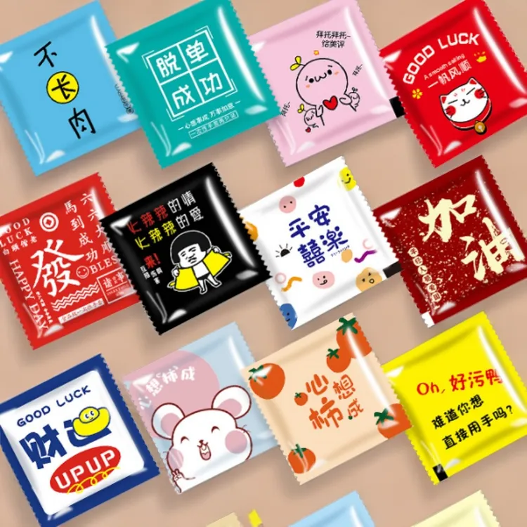 [餐饮批发]加厚一次性手套PE食品餐饮吃龙虾炸鸡鸭货烧烤独立小包