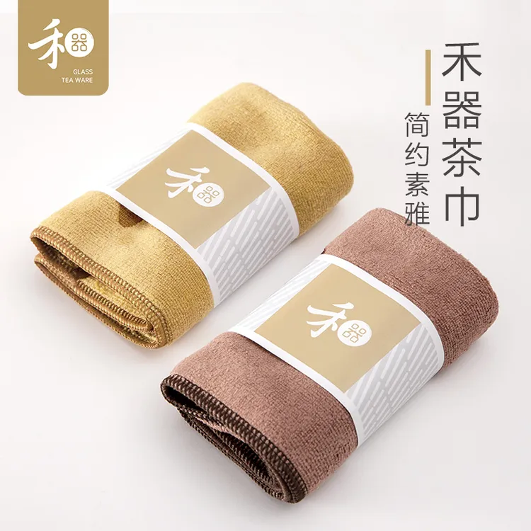 禾器超柔茶巾布垫棉茶巾茶布吸水养壶巾茶具加厚抹布茶具茶道