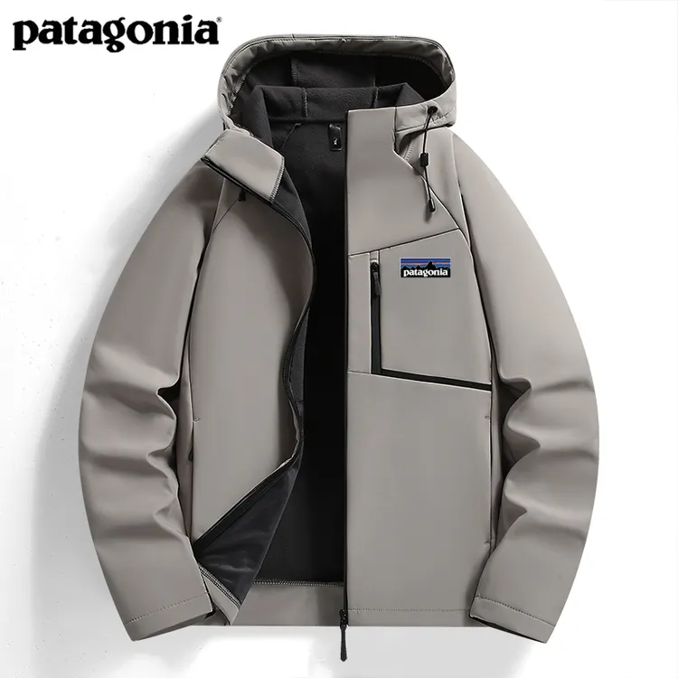 巴塔Patagonia户外男士运动休闲保暖透气防风夹克冲锋衣