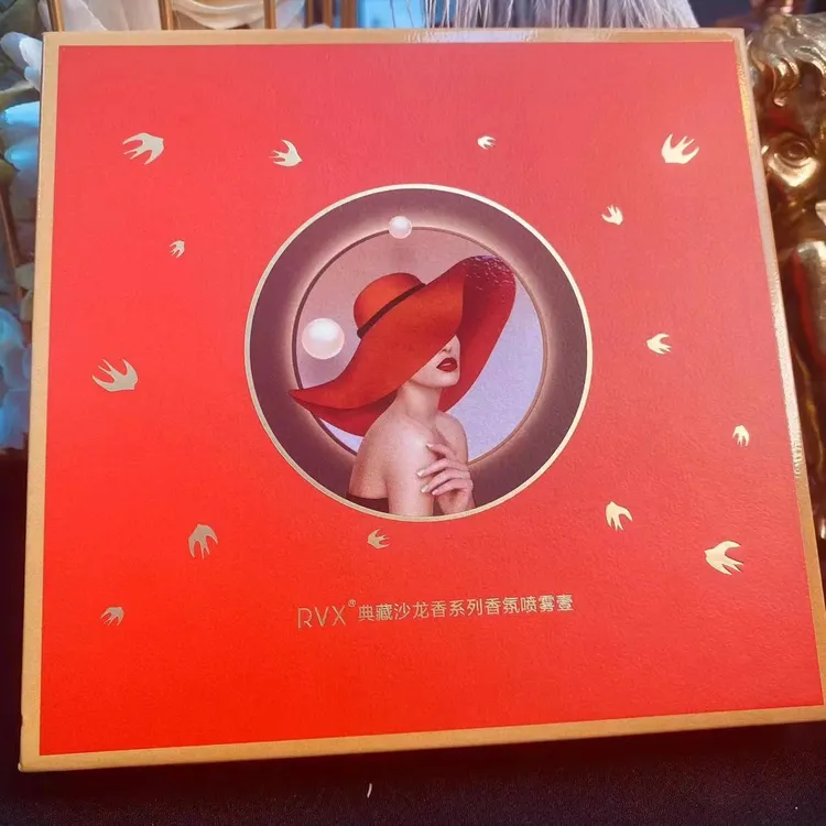 RVX10ML*5经典邂逅红色礼盒装 持久套盒中样 贵妇女士香水 女香
