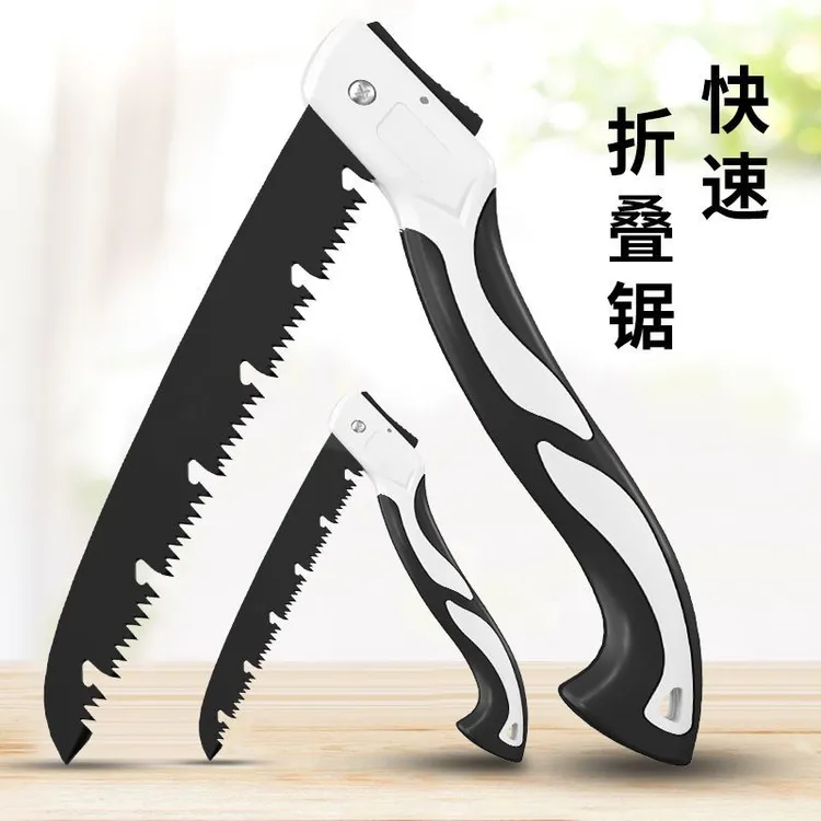 德国工艺手工锯快速手动据折叠手拉锯子锯树砍树伐木钢锯锯木神器