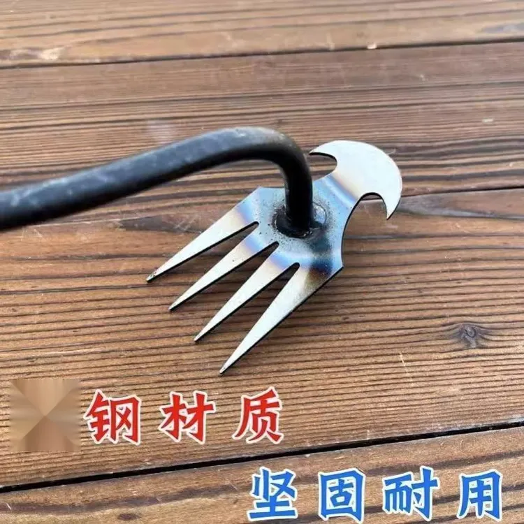 农用工具手握式松土挖野菜新款除草神器连根拔草工具园艺耙子锰钢
