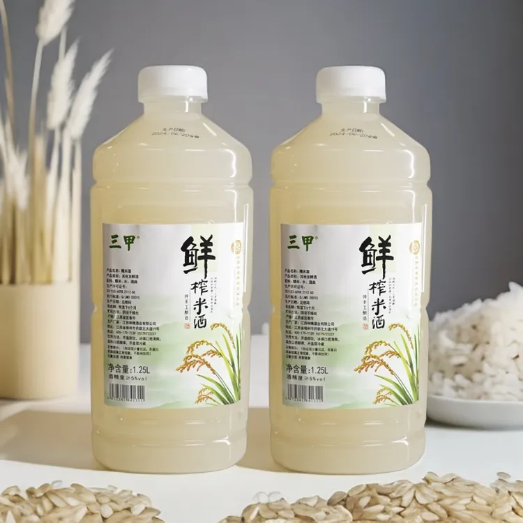 江西传统农家糯米酒5-12度精酿原浆米酒2.5斤2瓶装纯糯米酒