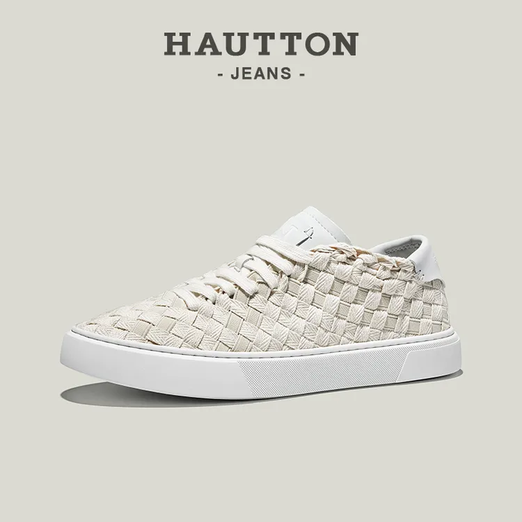 HAUT TON/皓顿男士小白鞋板鞋百搭休闲鞋潮流运动时尚931XB4328