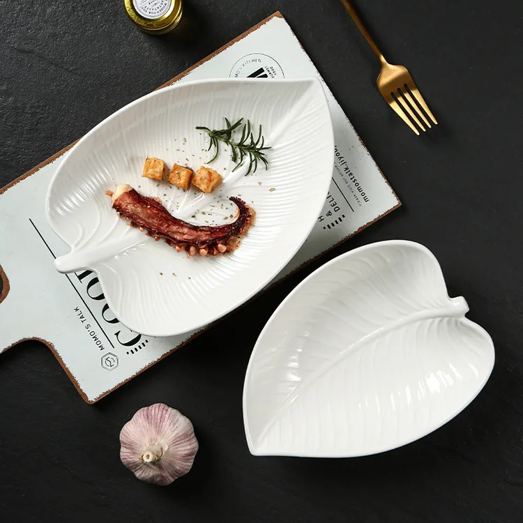 釉下彩北欧纹理网红陶瓷菜盘大品牌意面盘厨房高颜值高档大号送人