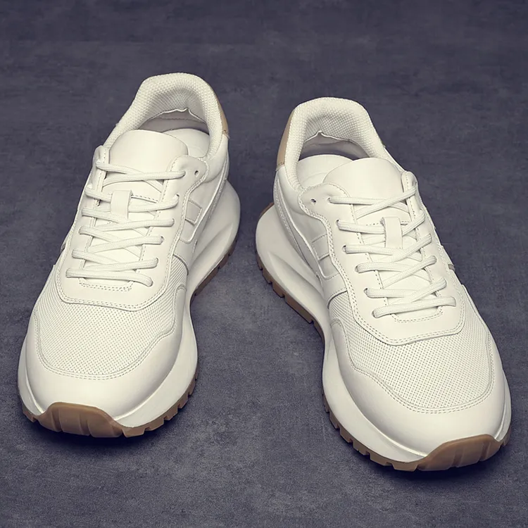 老爹鞋男士2024新款增高厚底小白鞋潮流夏季透气百搭休闲跑步男鞋