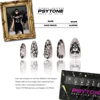 幻调电音海盗 RavePirate | 摇滚朋克欧美中杏仁裸色黑色穿戴甲