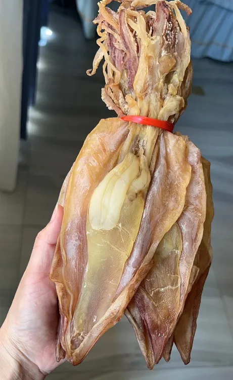 正宗惠安小岞船钓大鱿鱼母干8只带卵炖汤鱿鱼干货500g