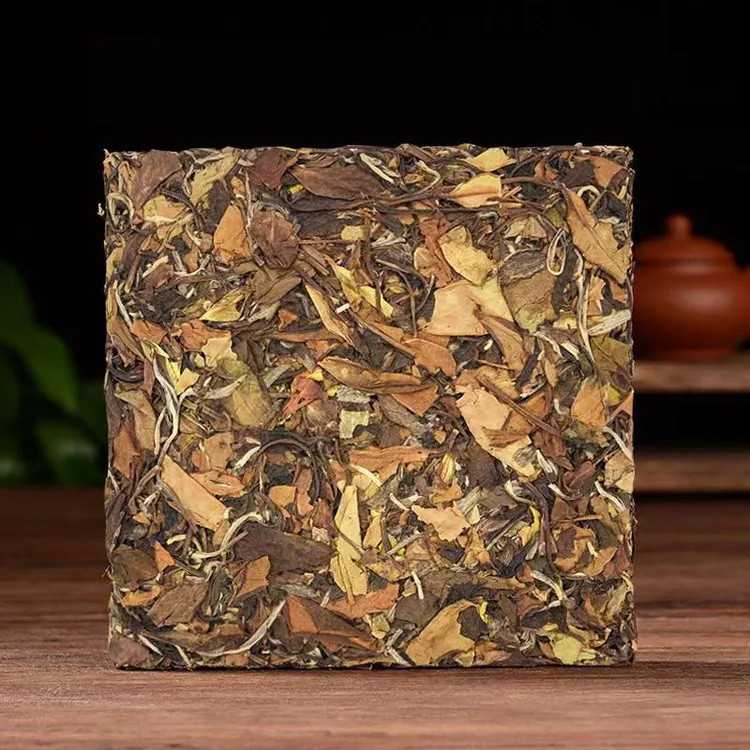 福鼎白茶2020年高山白露茶天籁松压饼150克茶味甜蜜 茶气高扬耐泡