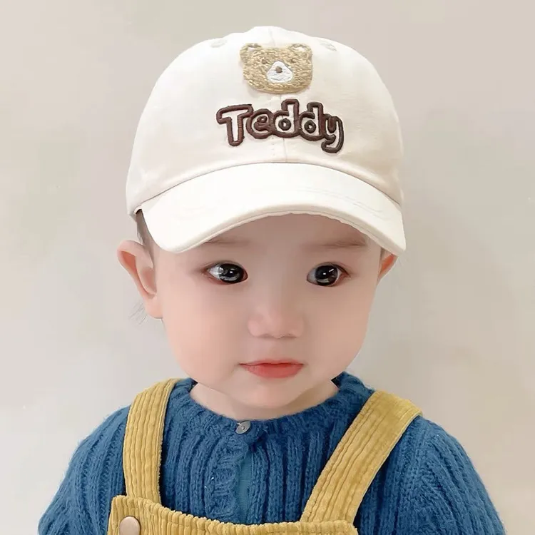 婴儿帽子春秋款鸭舌帽夏季棒球帽男童女宝宝可爱超萌防晒遮阳帽子